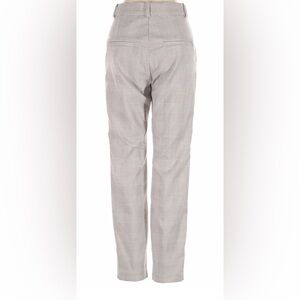 Plaid Trousers in cream and Tan